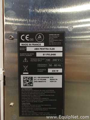 Analisador Horiba Medical ABX PENTRA XL80