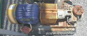 Durco Carbon Steel Centrifugal Pump with 10 HP Motor