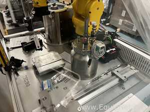 Brazo de Robot de Seis Ejes marca Fanuc LR Mate 200iD 4S con Controlador marca Fanuc R-30iB MatePlus