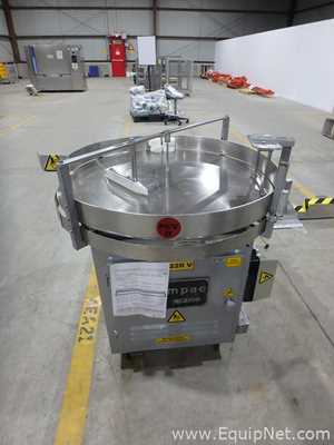 Mesa Acumuladora Rotativa aço inox Compaq 