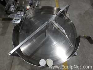Mesa Acumuladora Rotativa aço inox Compaq 