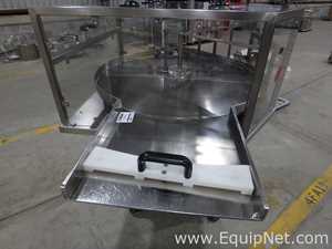 Mesa Acumuladora Rotativa aço inox DT King UD3