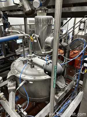 120 Lt Jongerius Technology Stainless Steel Mixing Skid