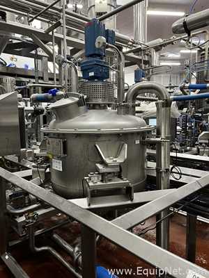 120 Lt Jongerius Technology Stainless Steel Mixing Skid