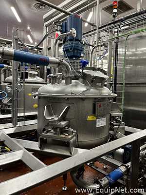 120 Lt Jongerius Technology Stainless Steel Mixing Skid