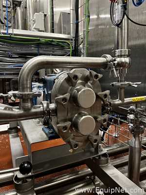 120 Lt Jongerius Technology Stainless Steel Mixing Skid