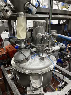 120 Lt Jongerius Technology Stainless Steel Mixing Skid