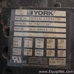 Unused York YCWS0180SC46ZAASBXXXXXX Chiller