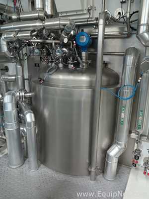 800 Lt 3D France Stainless Steel Jacketed Tank