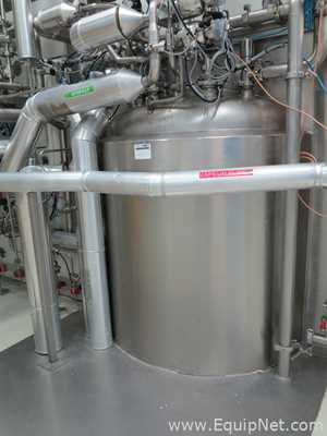 800 Lt 3D France Stainless Steel Jacketed Tank