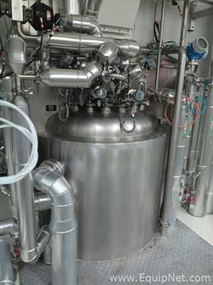 600 Lt 3D France Stainless Steel Jacketed Tank