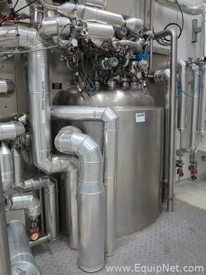 600 Lt 3D France Stainless Steel Jacketed Tank