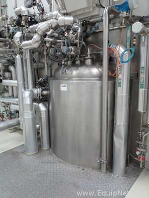 600 Lt 3D France Stainless Steel Jacketed Tank