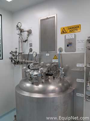 600 Lt Stainless Steel Jacketed Tank
