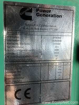 Cummins C1750 N6C Natural Gas Generator