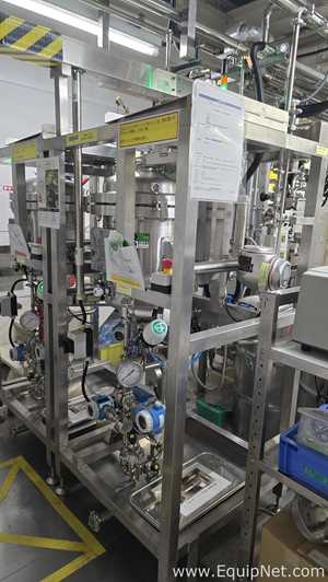 Manipulação de Material Shanghai Morimatsu Chemical Equipment Co. Ltd. Concentrated Dye Handling Process