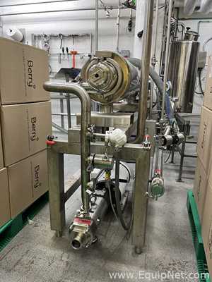 Heat Exchanger Skid With Alfa Laval Contherm 6X6 Heat Exchanger APV R5IT Plate Heat Exchanger