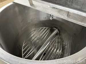 Apache Stainless Equipment Approx 175 Gal Jacketed Stainless Steel Mixing Tank