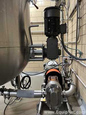 Apache Stainless Equipment Approx 175 Gal Jacketed Stainless Steel Mixing Tank