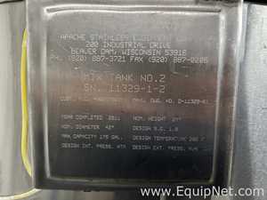 Apache Stainless Equipment Approx 175 Gal Jacketed Stainless Steel Mixing Tank