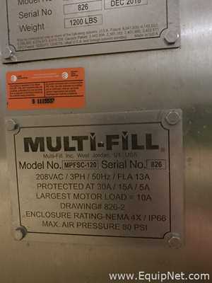 Envasadora Multi Fill MPFSC-120