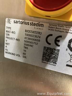 Tanque Sartorius Stedim Requisitos de Ar  