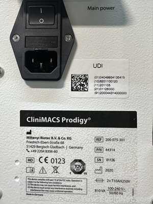 Separador Magnético Miltenyi Biotec CliniMACS Prodigy