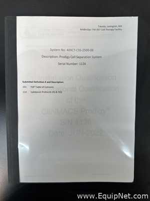 Separador Magnético Miltenyi Biotec CliniMACS Prodigy