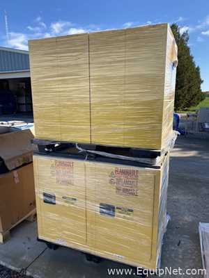 Línea de Gabinete de Almacenamiento de Inflamables Uline Requisitos de aire 12 GALS