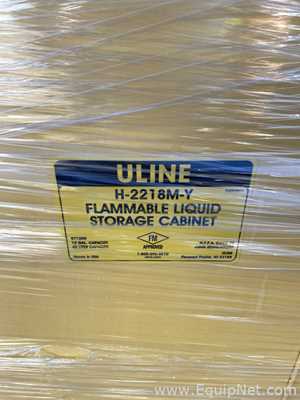 Línea de Gabinete de Almacenamiento de Inflamables Uline Requisitos de aire 12 GALS