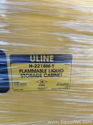 Línea de Gabinete de Almacenamiento de Inflamables Uline Requisitos de aire 12 GALS