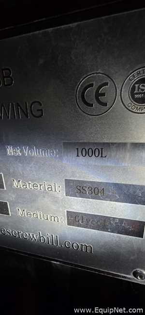 Tanque Shandong Tiantai Beer Equipment Co. Ltd., Requisitos de Ar 1000 L