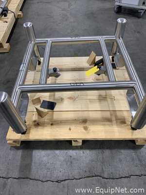 GEA Tote Stand - Transfer System with Mettler Toledo Floor Scale