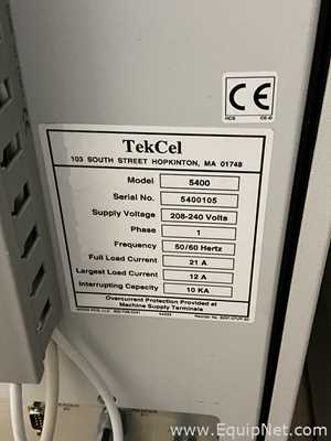 TekCel 5400 and 5200 Tuber Server Sample Storage System