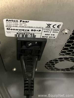 Anton Paar Monowave 50P Monomode Microwave Synthesis Reactor