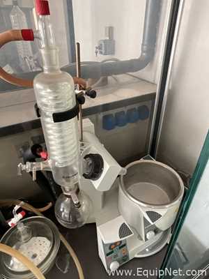 Heidolph Laborota 4002 Laboratory Evaporator with Edwards nXDS6i Vacuum Pump