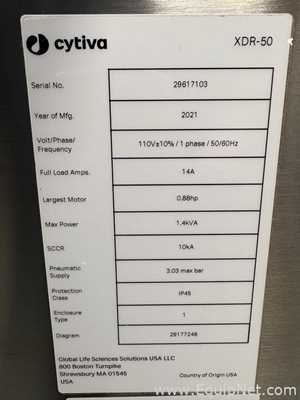Unused Cytiva Xcellerex XDR-50 Bioreactor and Cytiva X-Station Controller