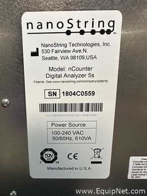 Nanostring Technologies nCounter Prep Station 5s With nCounter Digital Analyzer 5s And APC Smart-UPS