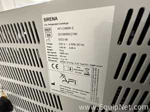 AFI Centrifuge SIRENA 0.6 Litre Refrigerated Laboratory Centrifuge