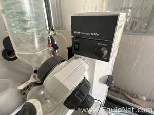 Buchi Rotovapor R-200 Evaporator with Vacubrand CVC 2 and Julabo FC 600 Chiller
