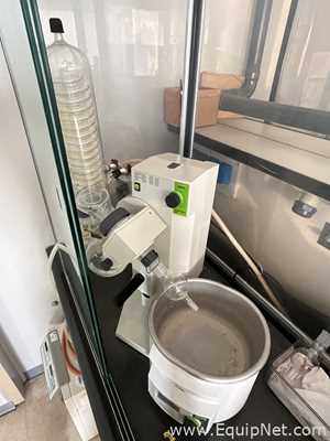Buchi Rotavapor R11 Evaporator Condenser with Vacubrand CVC2 and Julabo FC600