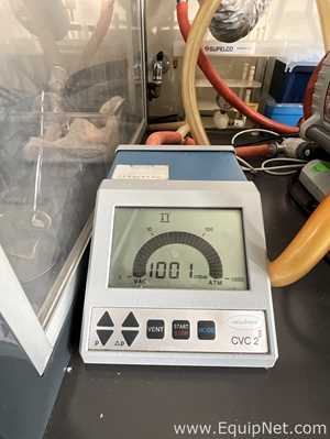 Buchi Rotavapor R11 Evaporator Condenser with Vacubrand CVC2 and Julabo FC600