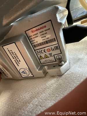 Buchi Rotavapor R-124 Evaporator Condenser with Edwards nXDS6i Atex Vacuum Pump