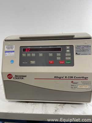 Centrífuga para laboratorio Beckman Coulter Allegra X-22R