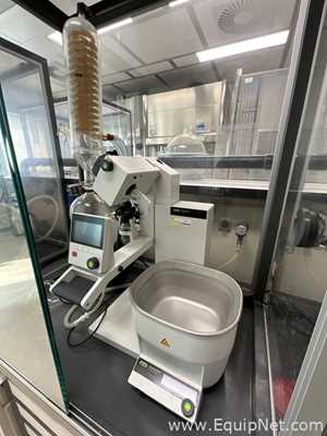 Buchi R-300 Laboratory Evaporator with Edwards XDS5 Atex Vacuum Pump and Julabo FC600 Chiller