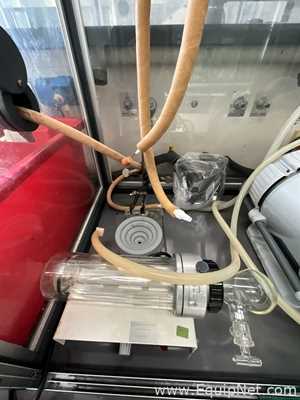 Buchi R-300 Laboratory Evaporator with Edwards XDS5 Atex Vacuum Pump and Julabo FC600 Chiller