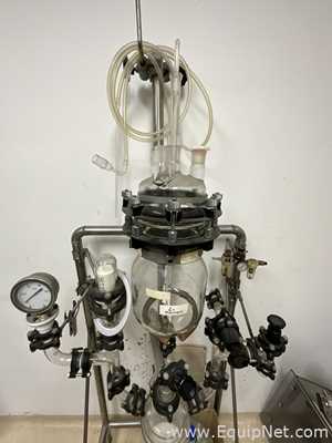 Lot of 2 off Laboratory Glass Reactors Plus Various Laboratory Glassware