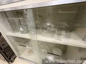 Lot of 2 off Laboratory Glass Reactors Plus Various Laboratory Glassware