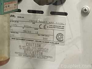 Reactor Parr Requisitos de aire 0.3 L