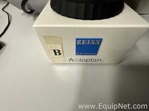 Carl Zeiss Microimaging AxioPlan Fluorescence Microscope BIORAD Radiance 2000 Laser Scanning System